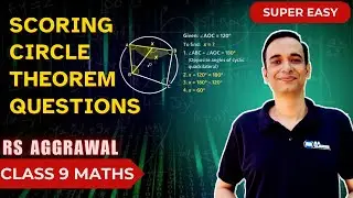 Important Circle Theorem Problems Solved Step by Step | Class 9 Maths