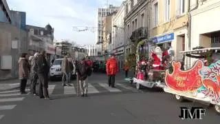 vidéo défilé noël châteauroux 2015