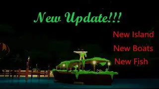 new Update 5 on (Fishing Simulator) Roblox