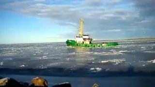 Isbryder i Limfjorden
