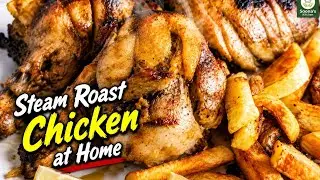 Steam Roast Chicken | Full Roasted Chicken Recipe | Soona's Kitchen Cooking | Viral YouTube Video #f