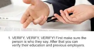 Detecting Fraud on a Resume | BackgroundCheckCentral.com