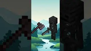 Netherite Axe vs All Mobs crazy battle #minecraft #shorts