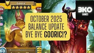 Bye Bye Gooric!? Crazy October 2025 Balance Update - Empires & Puzzles