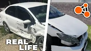 Аварии на реальных событиях в BeamNG.Drive #24