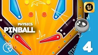 Unreal Engine 5 Tutorial -  Physics Pinball Part 4: Hit Events / Scoring
