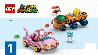 LEGO 72044 Instructions | Super Mario | Piranha Plant Power-Up Pursuit | Book 1 | Mario Kart