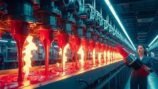Inside a Modern Lipstick Factory &mdash; This Process Is Unreal #lipstick #lipsticklover #lipsticktutorial