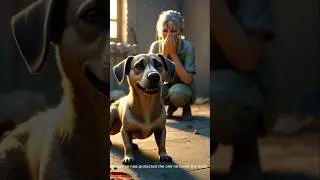 Dog save owner from storm&ndash;Real Life Hero!🤕🦮 #storm #dog #shorts