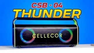 Распаковка и обзор беспроводной колонки Cellecor CBS-04 Thunder⚡️