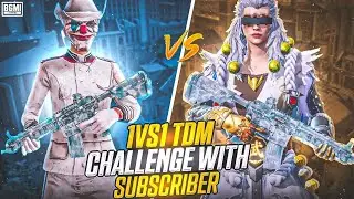 BGMI 1 V 1 TDM ROOM CHALLENGE 🥶 WITH MY SUBSCRIBERS ( FROST GAMING VS TEJSTRA )
