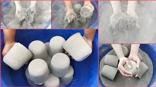 Asmr - New video pure dusty cement+ cornstretch crumbling🎉 HBD Deepali 🎂