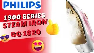 Philips Steam Iron 1900 Series | GC 1920 | Best Non Stick Soleplate Press | Cheapest Best steam iron