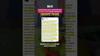 DEIXANDO MINHAS ALUNAS TE CONVENCEREM QUE O TRATAMENTO NATURAL FUNCIONA PARA QUEM TEM ENDOMETRIOSE
