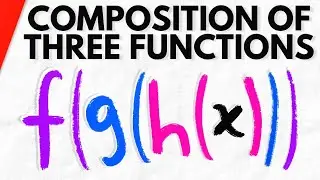 Write Composite Function as Composition of Three Functions | Precalculus Exercises