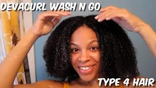 How My Hair Reacted to DEVACURL // Type 4 Natural Hair