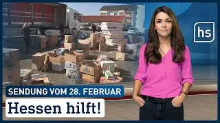 Hessen hilft! | hessenschau vom 28.02.2022