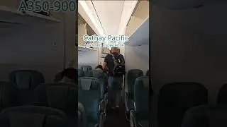 Cathay Pacific A350 Economy #cathaypacific #economyclass #a350