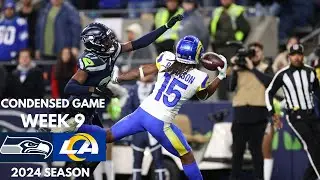 Seahawks vs Rams 2024 Week 9 Condensed Game | NFL Highlights