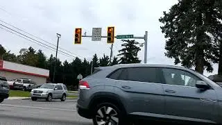 Traffic Lights in Chambersburg, PA (US 30/Lincoln Way East & Coldbrook Ave)