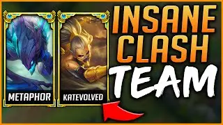 Insane Clash Team Comp | Metaphor + Katevolved SAME TEAM - League of Legends
