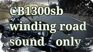 【CB1300SB】マフラー音（峠道走行サウンド）STOCK EXHAUST