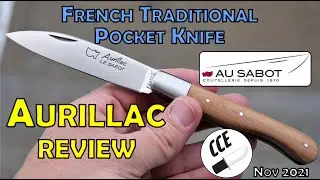 REVIEW of the Aurillac by Au Sabot - Traditional French Slip Joint Pocket Knife