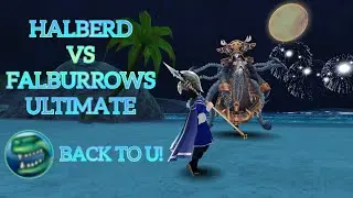Toram Online &mdash; Solo Halberd против Falburrows Ultimate (без расходуемых усилений и приманок)