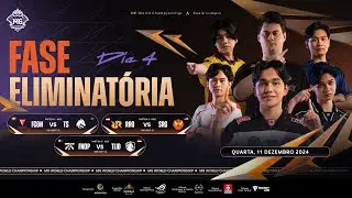 AO VIVO 🔴 | Campeonato Mundial MLBB M6 | Playoffs - Dia 4