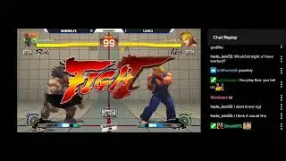 ShinWolfe vs Lilsicx game 2. Offline So-Cal Tournament. #Blanka #Ken #Usf4