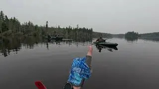 Deep Woods Adventures with Superkirbis and Friends - (part 5)  #kayakfishing #floatplane #bugs