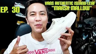 VANS VAULT OG AUTHENTIC LX ISLAND LEAF MARSH MALLOW | ON FEET | REVIEW | UNBOXING