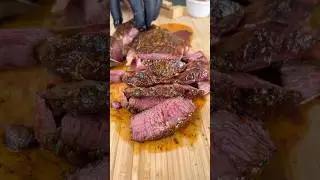 Perfect tomahawk steak