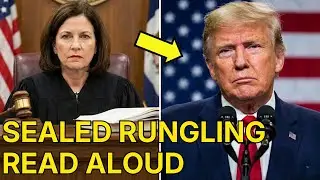 Trump HUMILIATED as Judge REVEALS Ruling He Tried to SEAL