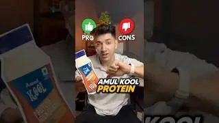 AMUL KOOL PROTEIN MILKSHAKE | 10g Protein | Pros and Cons | Should you try it? #highproteinfoods