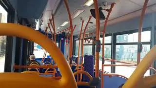 Journey on an Enviro200 on route 323 36357 (LX59AOH)
