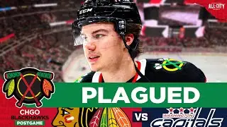 BLACKHAWKS POSTGAME: Illness Hits Chicago as Capitals SNAP Hawks 4-Game Win Streak | CHGO Blackhawks