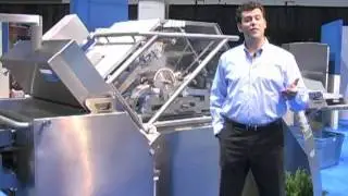Multivac R595 Bacon Packaging System with Weber Slicing.mov