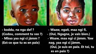 cours de wolof   DIALOGUE 1   saluer une personne
