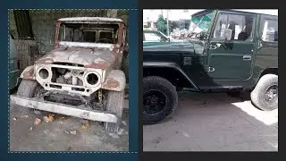 Re Build Jeep FJ40 1960 #ToyotaFJ40 #youtube #shorts #LandCruiserFJ40 #Classic4x4 #OffRoadLegend