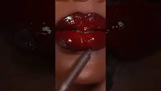 CHERRY COLA RED LIP COMBO FOR DARK SKIN #cocoaswatches #darkskinmakeup