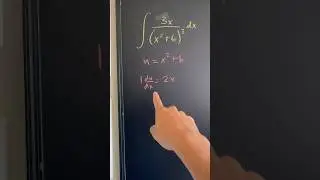 A brief overview of u-substitution #calculus #mathematics #integrals
