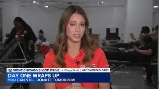 Great Chicago Blood Drive day 1 wraps up, continues on Thursday
