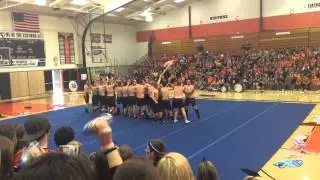 Senior Boys Cheer - EHS Homecoming 2014