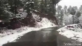 Snowfall in Ajk