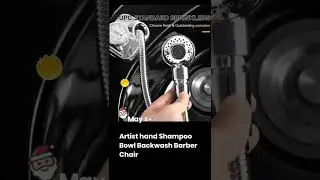 Artist hand Shampoo Bowl Backwash Barber Chair
