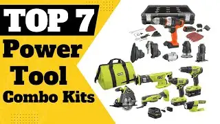 Power Tool Set | Power Tool Combo Kit For DIY Projects Or Professional Contracting Work