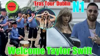 Fans in Dublin eagerly welcome Taylor Swift at the Aviva Stadium at Night 1 Eras Tour