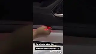 Car Shafow Ghost Ligjt with Logo -Available for all cars #shadowlight #carlighting 📞8287789440