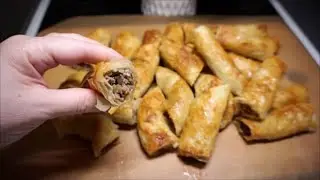 Byrek-pite me mish per iftar. Byrek per 